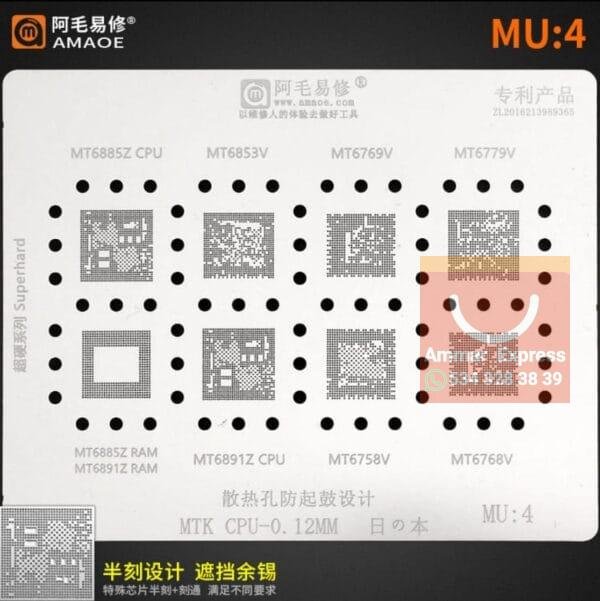 MU 4 / MTK CPU / MT6885Z CPU / MT6853V / MT6769V / MT6779V / MT6885Z RAM / MT6891Z RAM / MT6891Z CPU / MT6758V / MT6768V