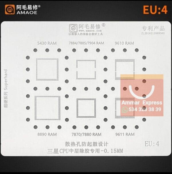 Amaoe EU 4 5430 RAM / 7884 RAM / 7885 RAM / 7904 RAM / 9610 RAM / 8890 RAM / 7870 RAM / 7880 RAM / 9611 RAM