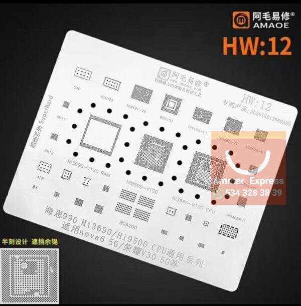 Amaoe HW 12 / 990 / Hi3690 / Hi9500 CPU / Nova6 5G / V30 5G