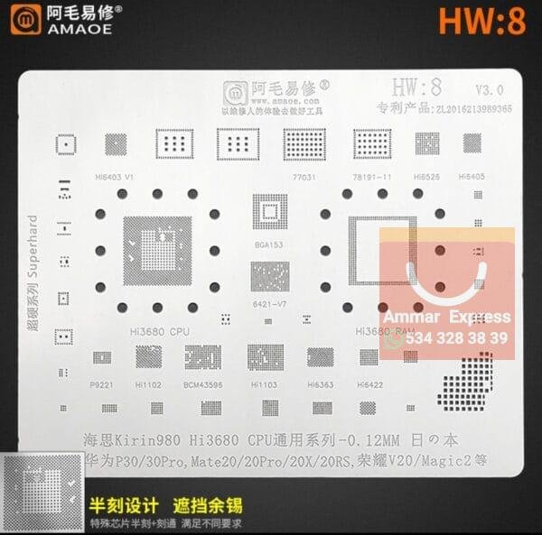 Amaoe HW 8 / Kirin980 / Hi3680 CPU / P30 / 30Pro / Mate20 / 20Pro / 20X / 20RS / V20 / Magic2