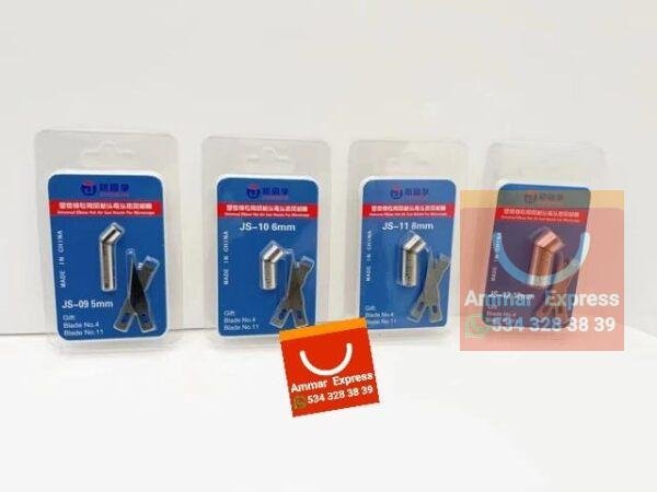 JITONGXUE 4PCS 5/6/8/10mm Special Elbow Air Gun Nozzle For 861/2008 طقم روس هيتر معكوفة